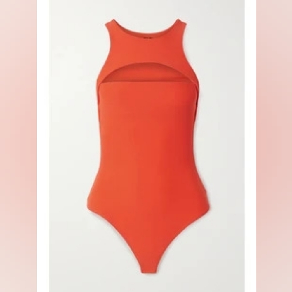 Alix NYC Floyd Cutout Stretch-Modal Jersey Bodysuit - Size M